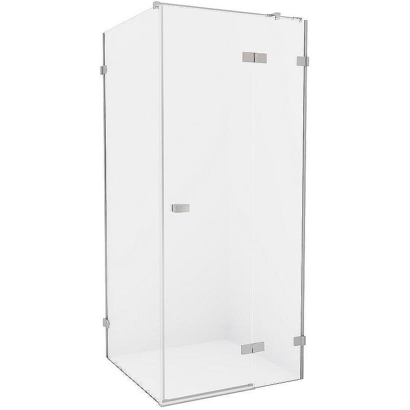 Душевой уголок New Trendy Avexa Chrome 80х100 R EXK-1462 профиль Хром стекло прозрачное