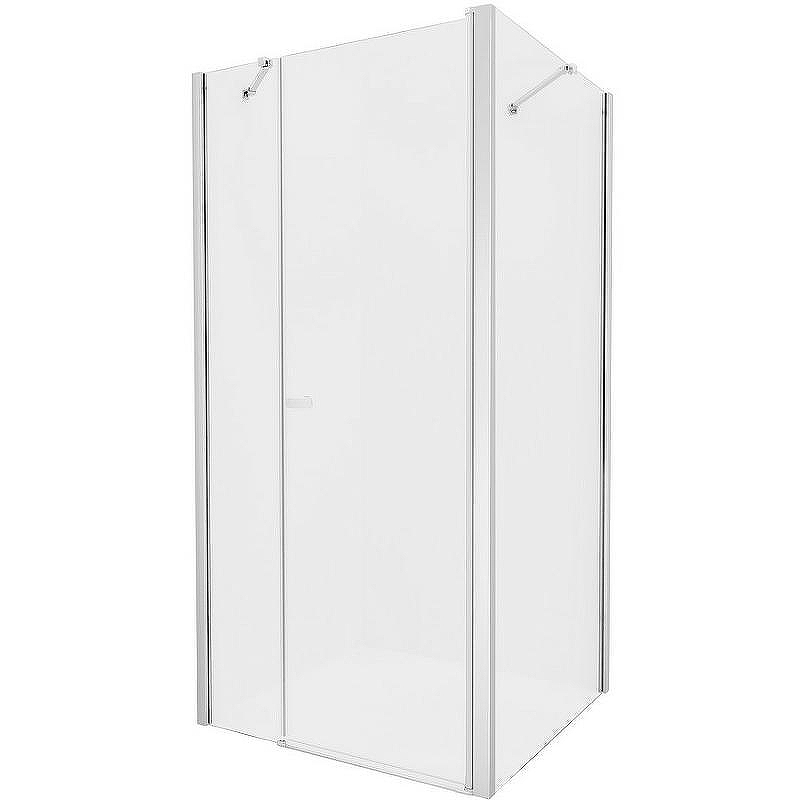 Душевой уголок New Trendy New Soleo Chrome 100х120 K-0702 профиль Хром стекло прозрачное