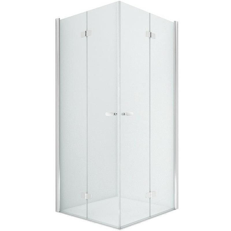 Душевой уголок New Trendy New Soleo Chrome 100x100 D-0150A/D-0154A профиль Хром стекло прозрачное