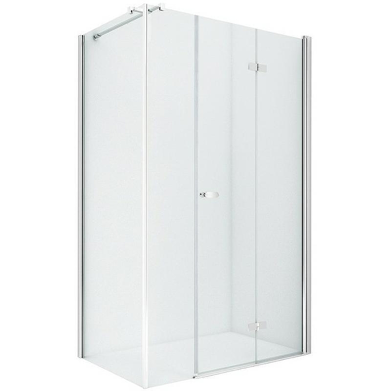 Душевой уголок New Trendy New Soleo Chrome 110x80 R K-0383 профиль Хром стекло прозрачное