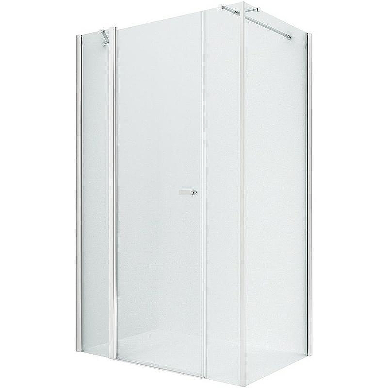 Душевой уголок New Trendy New Soleo Chrome 120х80 K-0373 профиль Хром стекло прозрачное