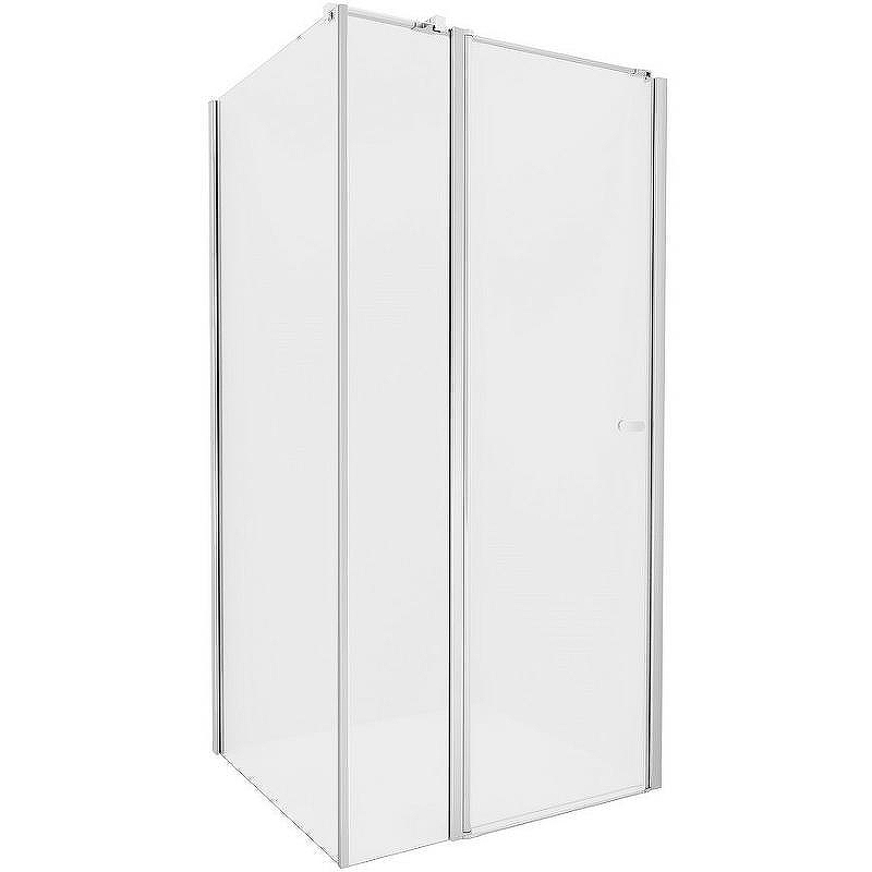 Душевой уголок New Trendy New Soleo Chrome 120х80 K-0734 профиль Хром стекло прозрачное