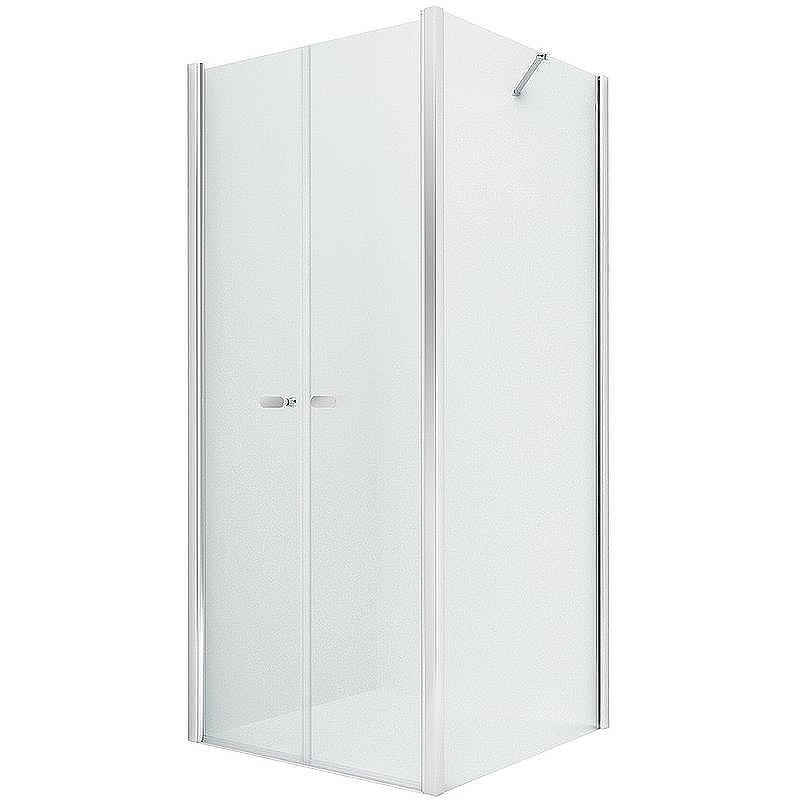 Душевой уголок New Trendy New Soleo Chrome 70х100 D-0143A/D-0093B профиль Хром стекло прозрачное