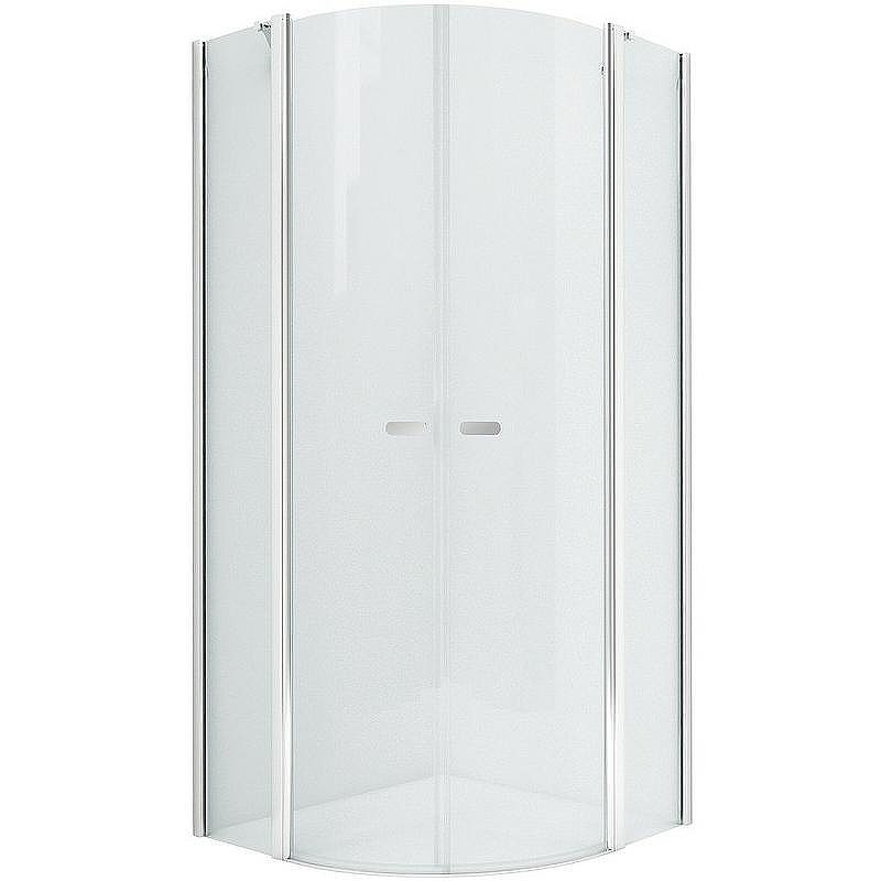 Душевой уголок New Trendy New Soleo Chrome 90х90 K-0419 профиль Хром стекло прозрачное
