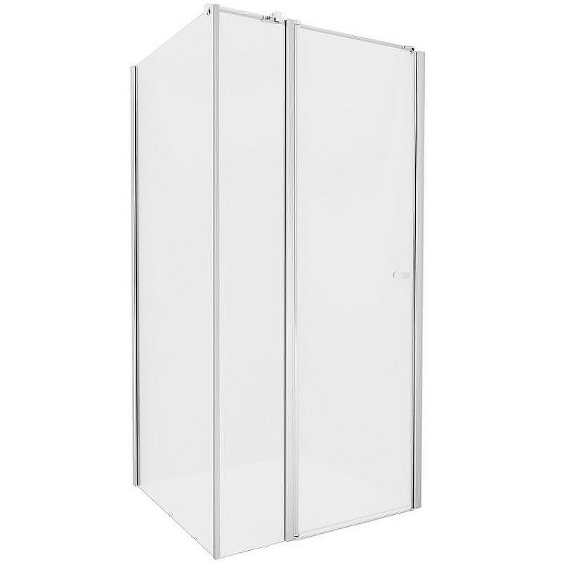 Душевой уголок New Trendy New Soleo Chrome 90x110 K-0719 профиль Хром стекло прозрачное