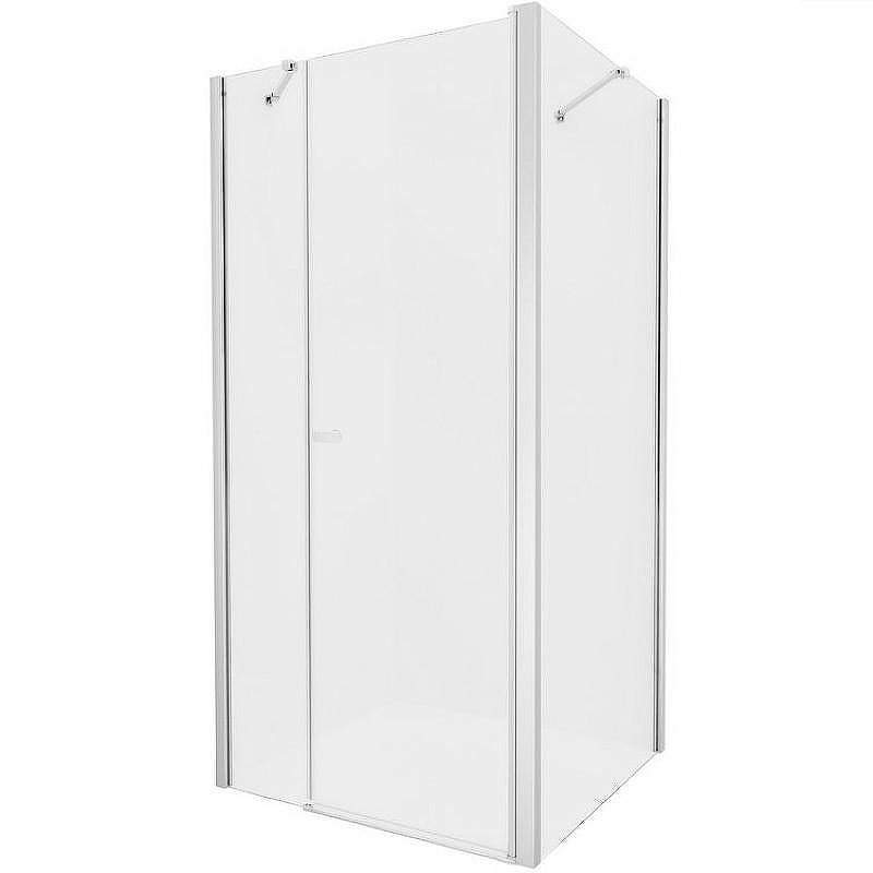 Душевой уголок New Trendy New Soleo Chrome 90x120 K-0696 профиль Хром стекло прозрачное
