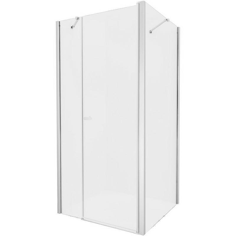Душевой уголок New Trendy New Soleo Chrome 90x70 K-0691 профиль Хром стекло прозрачное