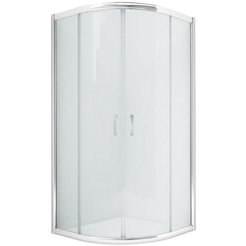 Душевой уголок New Trendy New Varia Chrome 90х90 K-0497 профиль Хром стекло прозрачное