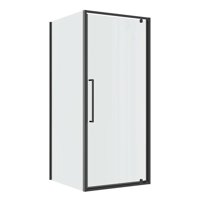 Душевой уголок Niagara Nova 80х80 NG-35-8AGR-A80GR-34 профиль Графит матовый стекло прозрачное