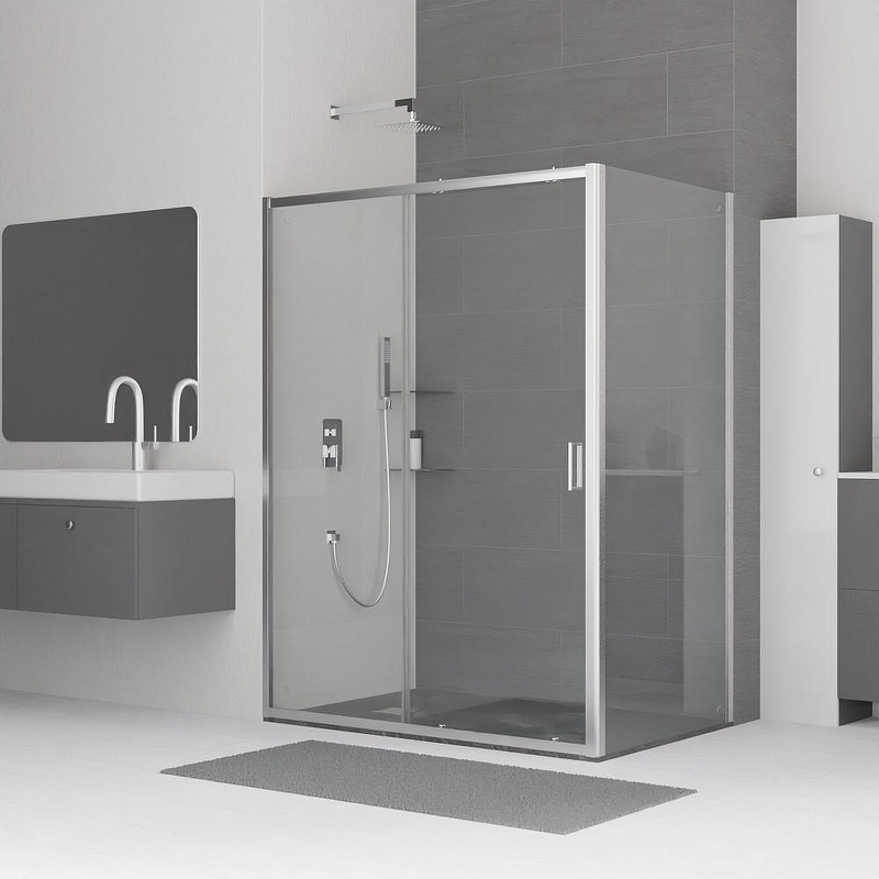 Душевой уголок RGW Classic 110x70 32094871-011 профиль цвет Хром стекло прозрачное