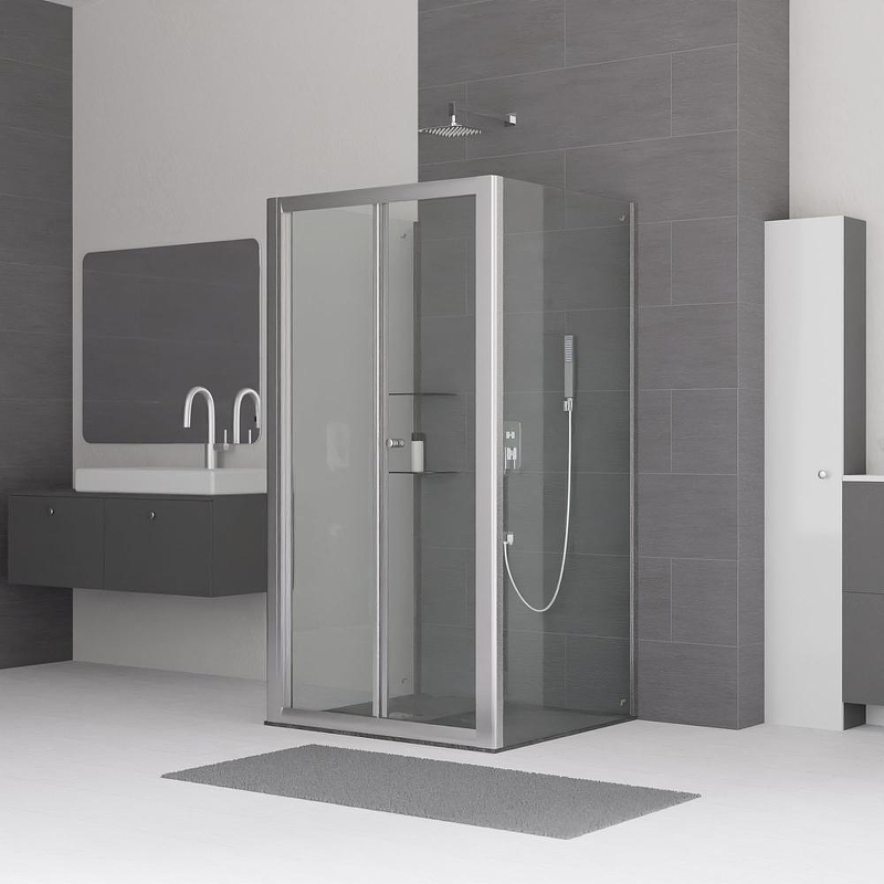 Душевой уголок RGW Classic 750x80 040941758-11P профиль цвет Хром стекло прозрачное