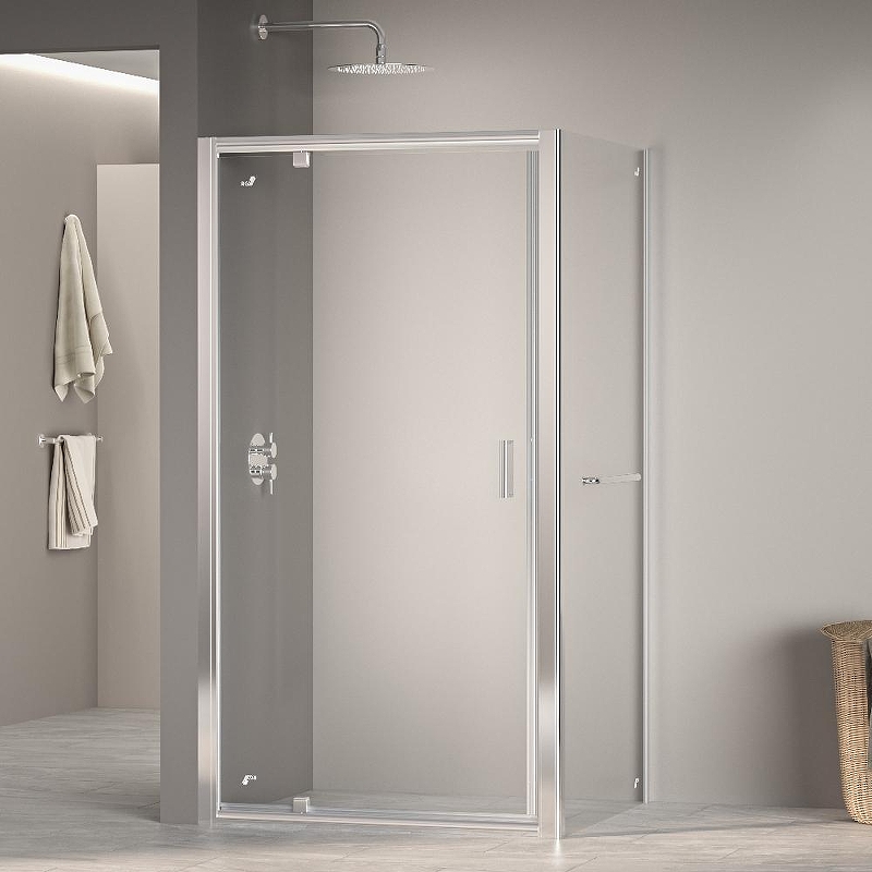 Душевой уголок RGW Passage 90x90 4108135199-011 профиль цвет Хром стекло прозрачное