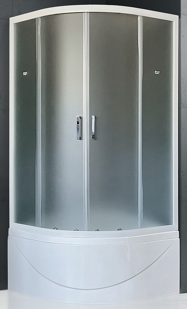Душевой уголок Royal Bath RB 90BK-С матовое