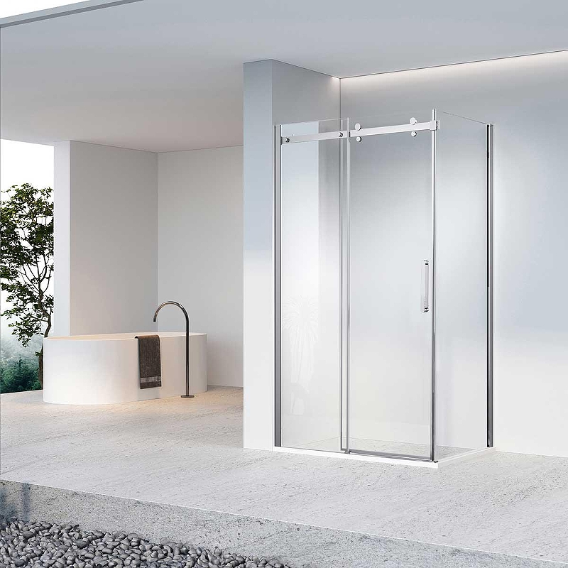 Душевой уголок Vincea Como-N 160х100 VSR-4CN1016CL профиль Хром стекло прозрачное