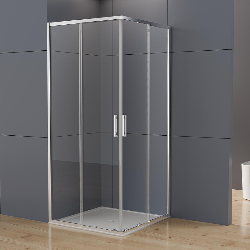 Душевой уголок Vincea Rapid-N 100x120 VSS-3RN1012E10CL профиль Хром стекло прозрачное