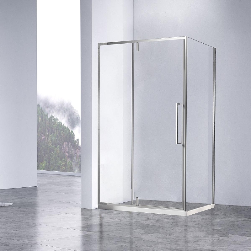 Душевой уголок Vincea Slim-N 100x90 VSR-4SNP9010CL профиль Хром стекло прозрачное