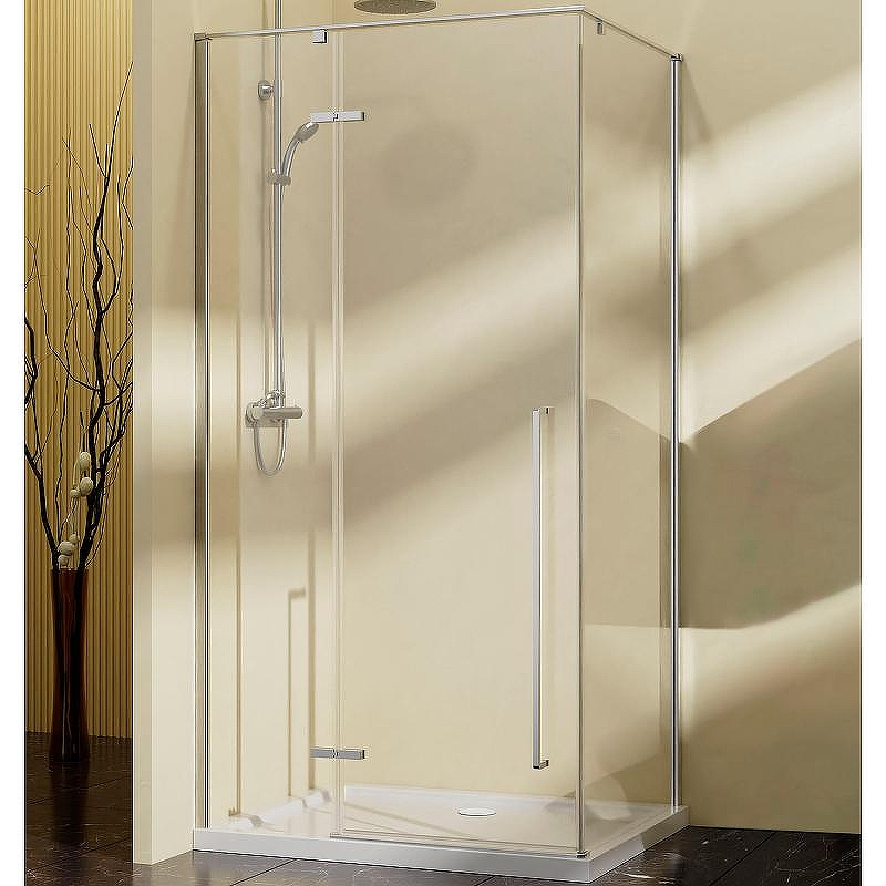 Душевой уголок Vincea Slim-N 100x90 VSR-5SN9010CL профиль Хром стекло прозрачное