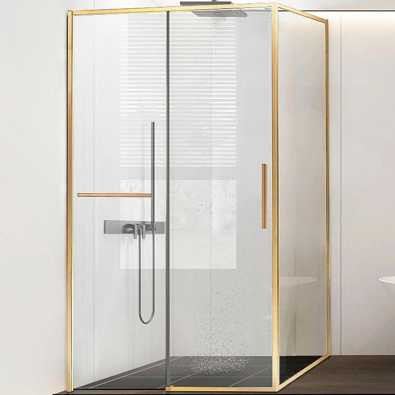 Душевой уголок Vincea Slim Soft 120x80 VSR-1SS8012CLGM профиль Вороненая сталь стекло прозрачное
