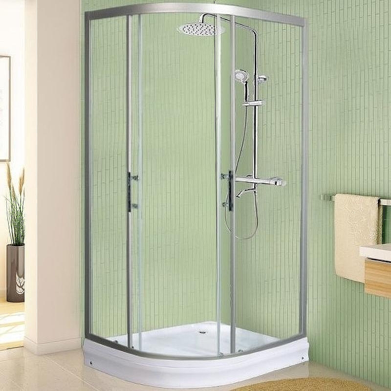 Душевой уголок WeltWasser WW500 С 120х90 R 10000012453 профиль Хром стекло прозрачное