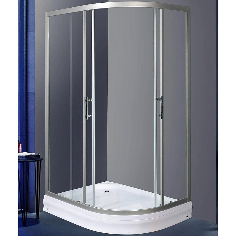 Душевой уголок WeltWasser WW500 С 120x90 L 10000013852 профиль Хром стекло прозрачное
