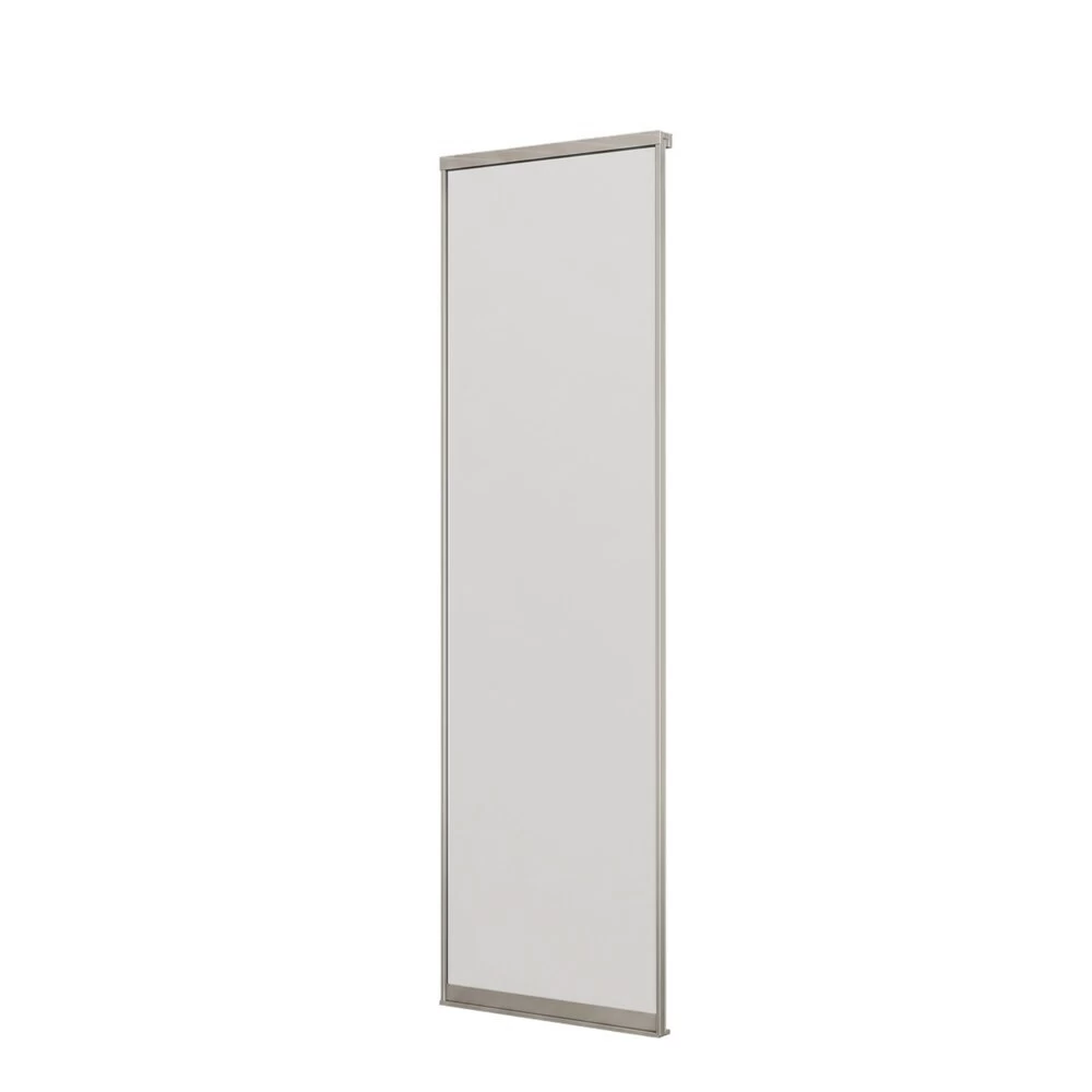 Дверь-купе 583x2452 мм зеркало/серебро Elegant