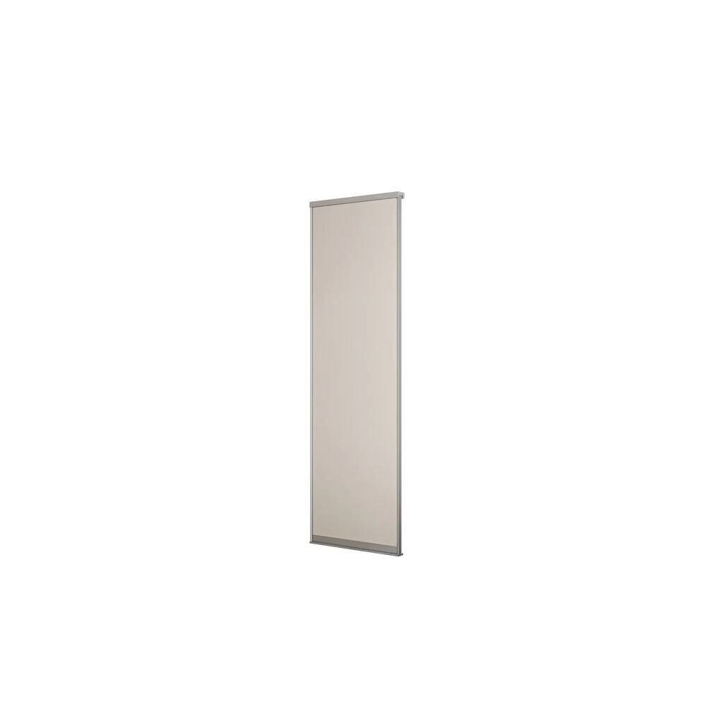 Дверь-купе 783x2552 мм кашемир/серебро Elegant