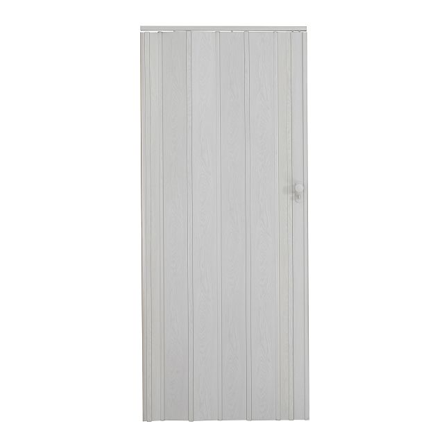 дверь складная BESTENHAUS МЭРИ/MARY DOOR ПВХ 2030х850х12мм жёсткое соединение дуб белый