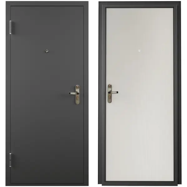 Дверь входная металлическая Спец Pro 96x206 см левая букле