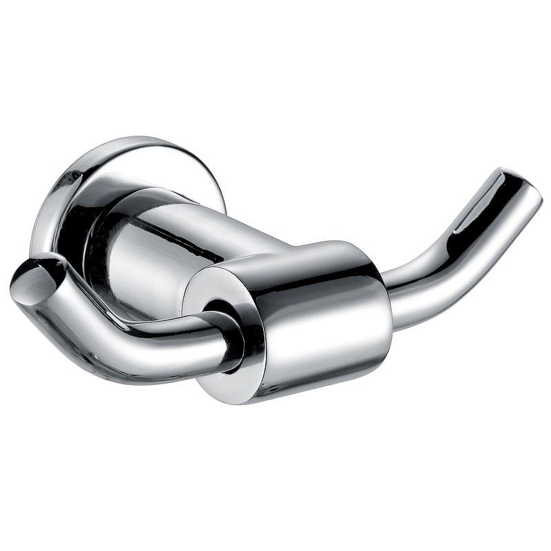 Двойной крючок Azario Forny AZ-88305 Хром