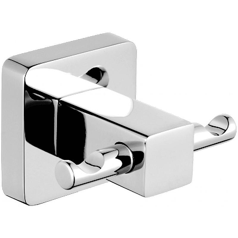 Двойной крючок CeramaLux Quadro 61901 Хром