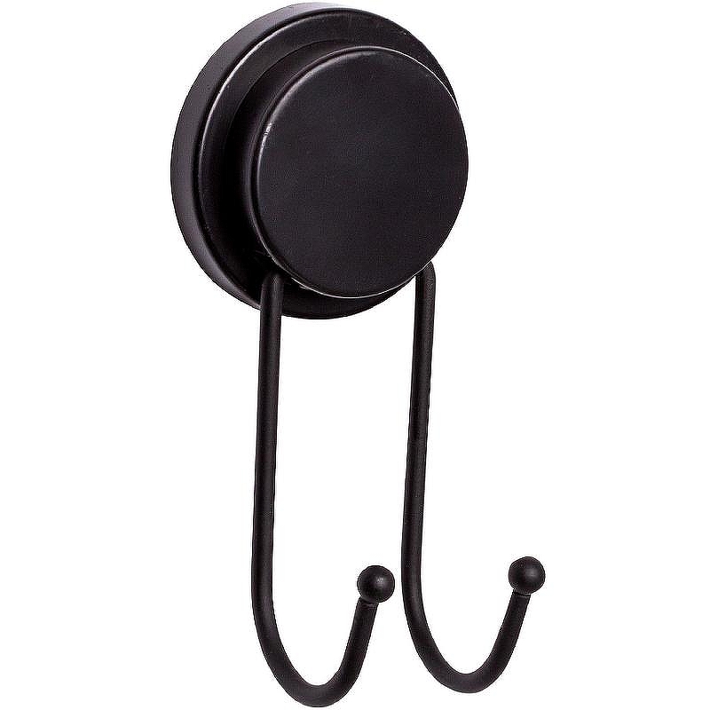 Двойной крючок Fixsen Magic Black FX-45005A Черный матовый