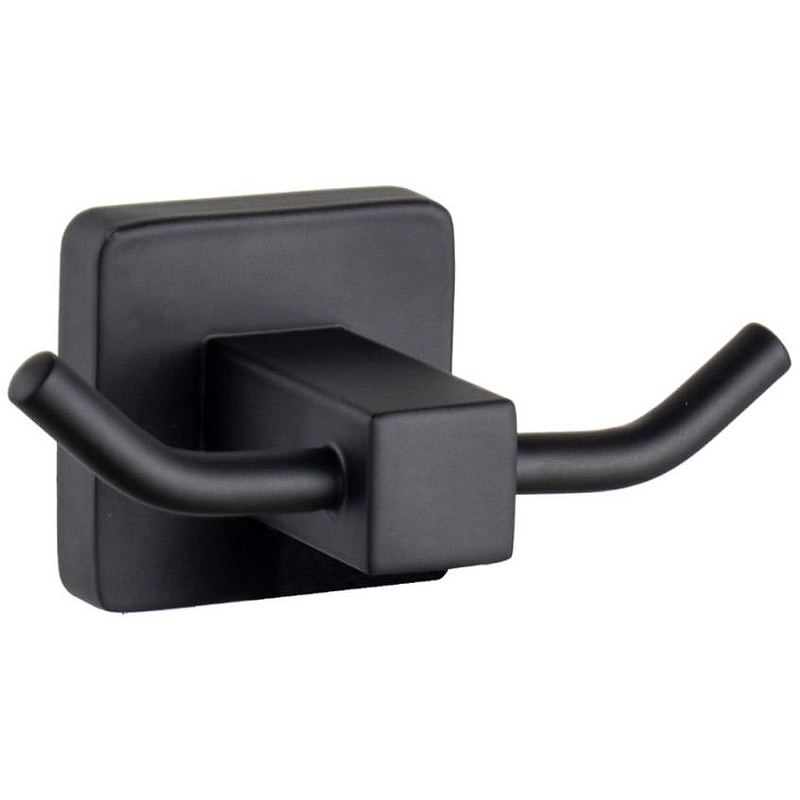 Двойной крючок Maretti Umbria Black UMB53299 Черный матовый