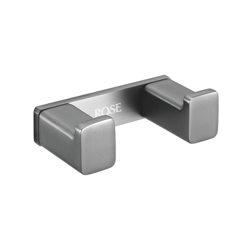 Двойной крючок Rose RG18T RG1821T цвет Пепельный