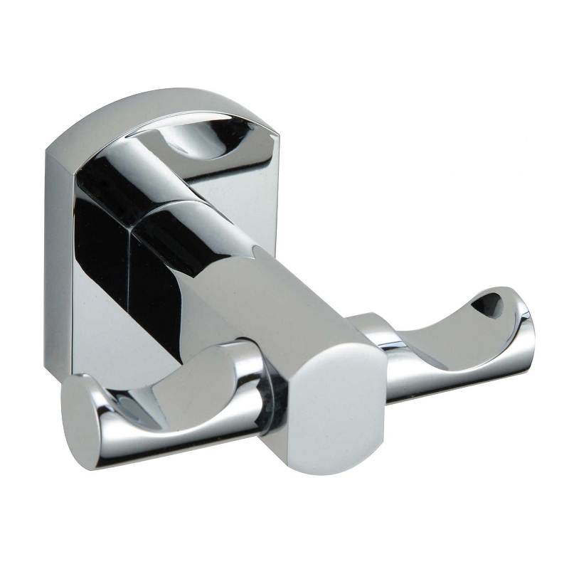 Двойной крючок Savol S-009954 цвет Хром