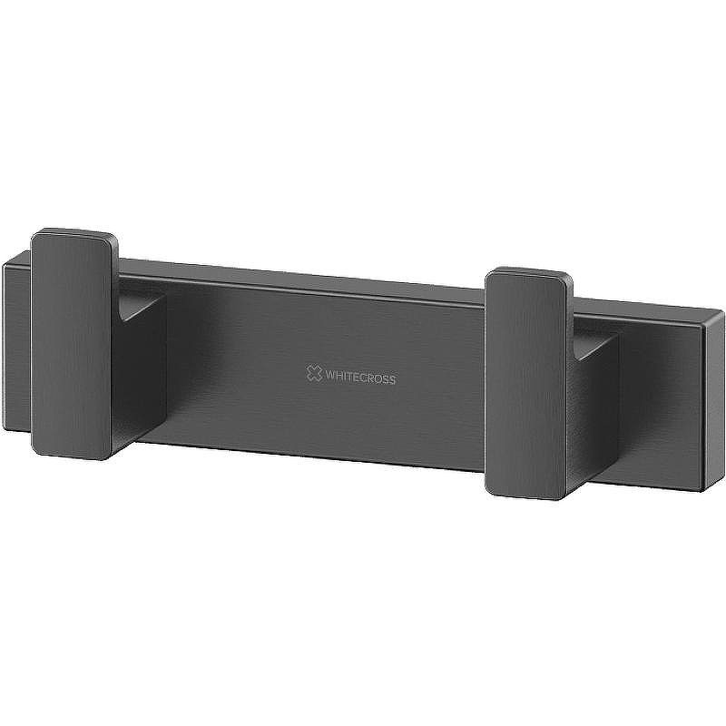 Двойной крючок Whitecross Cubo gunmetal CU2412GM Оружейная сталь