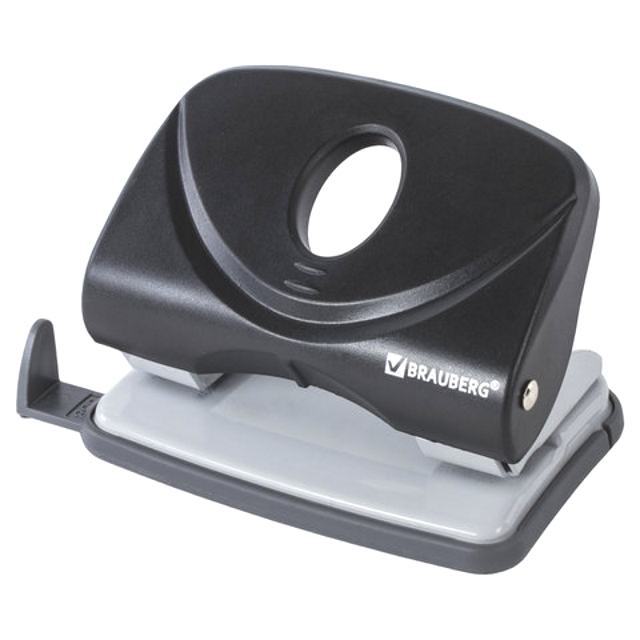 дырокол BRAUBERG Original черный