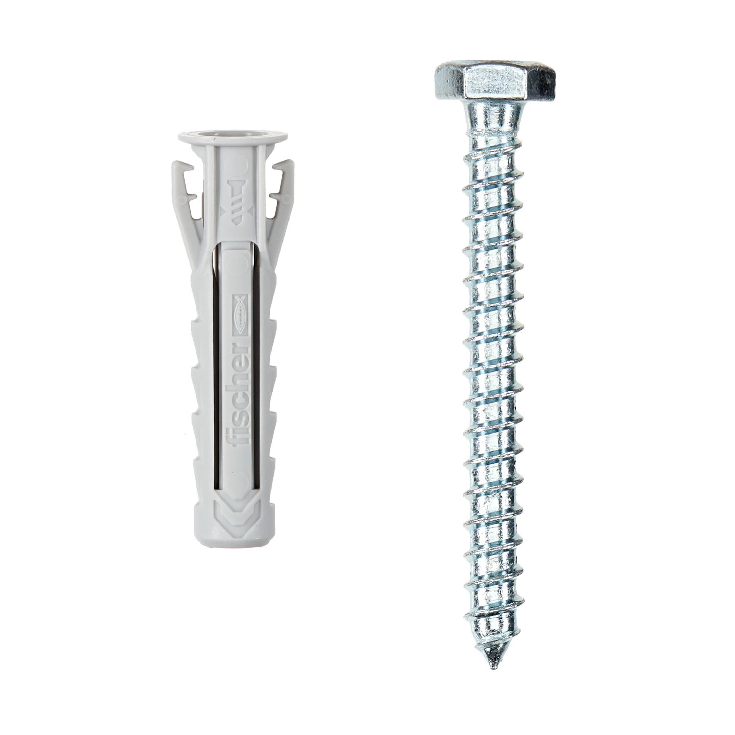 Дюбель распорный Fischer SX PLUS 10x50 мм нейлон с шурупом (4 шт.)