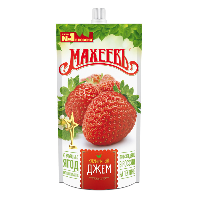 Джем Махеевъ клубничный с дозатором 300 г