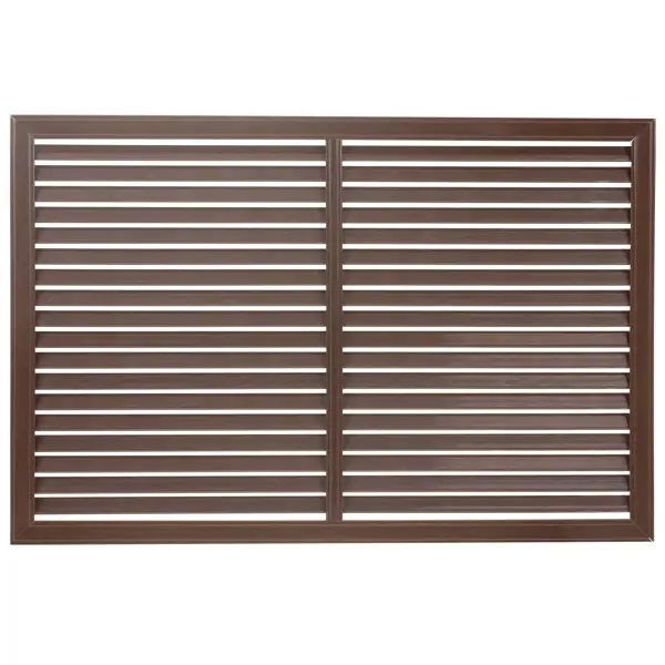 Экран для радиатора 60x90 см ПВХ цвет венге