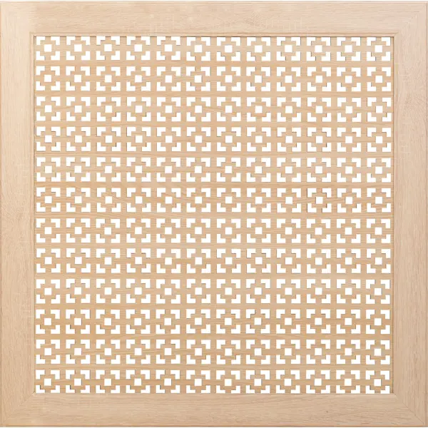 Экран радиатора Дамаско 60x60 см МДФ цвет дуб сонома