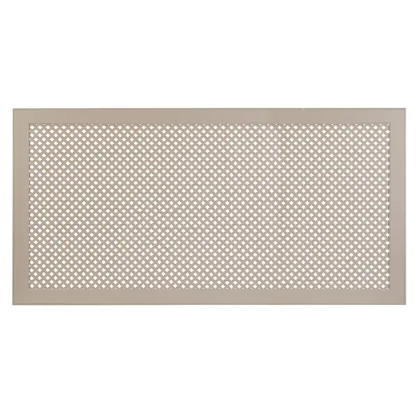 Экран радиатора Глория 120x60 см МДФ цвет мокко