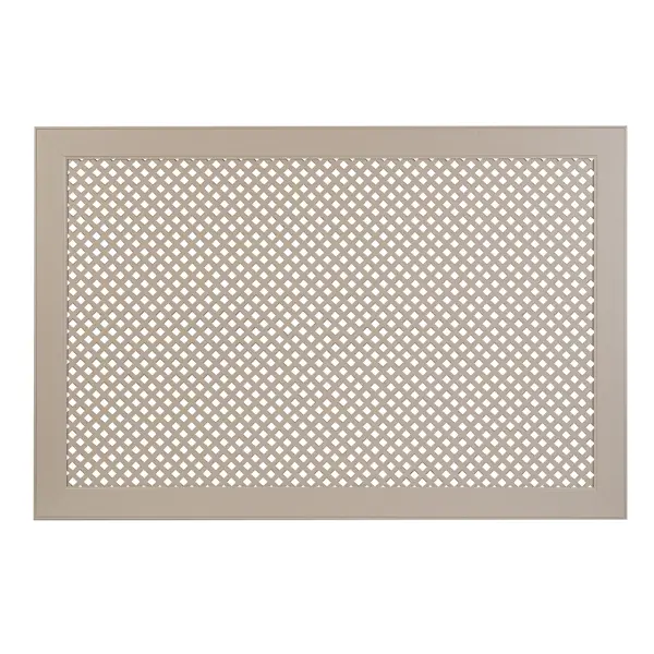 Экран радиатора Глория 90x60 см МДФ цвет мокко