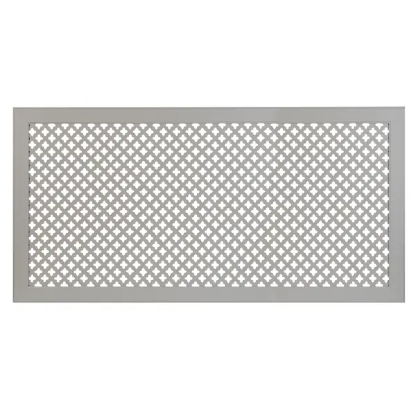 Экран радиатора Готико 120x60 см МДФ цвет серый