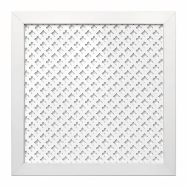 Экран радиатора Готико 60x60 см МДФ цвет белый