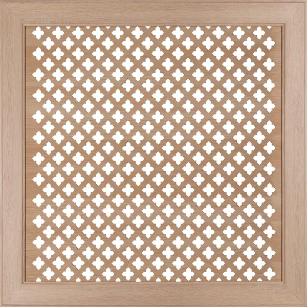 Экран радиатора Готико 60x60 см МДФ цвет дуб сонома