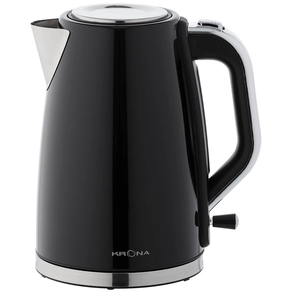 Электрический чайник Krona Stahl Black 1,7 л черный