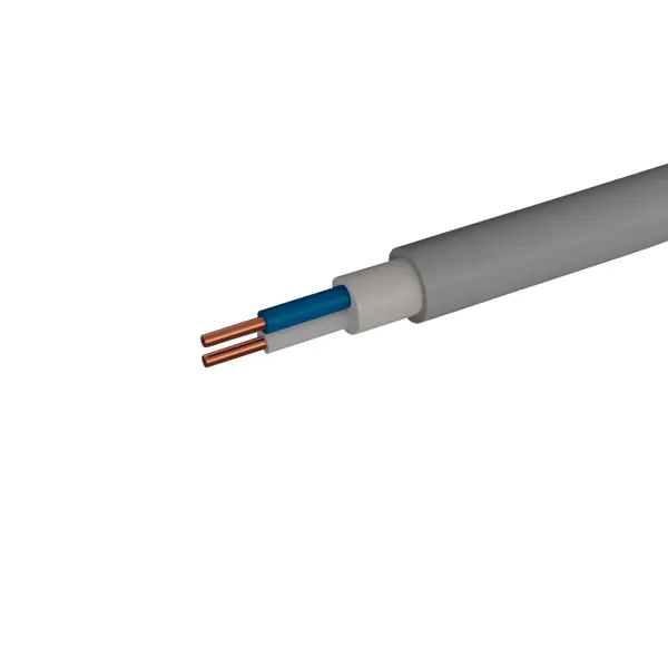 Электрический кабель Госток NYMнг-LS 2x2.5 100 м ГОСТ