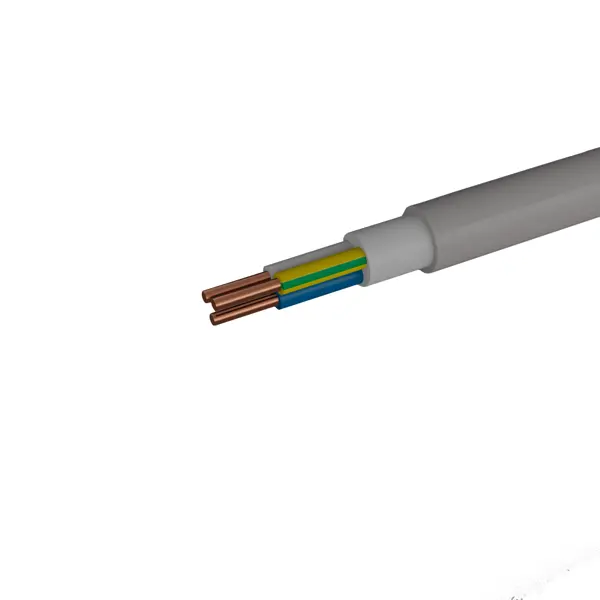 Электрический кабель Госток NYMнг-LS 3x1.5 5 м ГОСТ