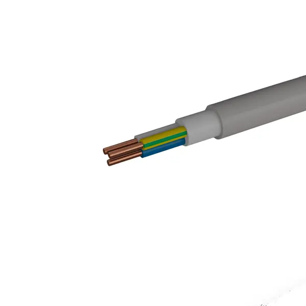 Электрический кабель Госток NYMнг-LS 3x2.5 10 м ГОСТ