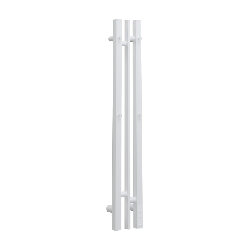 Электрический полотенцесушитель APEXTERMO Delta 800x100 DL10181WM с крючками цвет Белый матовый